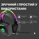 Навушники Canyon Darkless GH-9A Gaming 3.5 мм RGB Black (CND-SGHS9A) - зображення 8