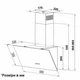 Витяжка Interline TEFFI WH A/60/GL/PB - зображення 2