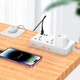 Подовжувач мережевий HOCO Storm 3-position socket AC8A |3USB/1Type-C, PD/QC, 3A/30W| - зображення 6