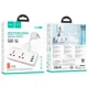 Удлинитель HOCO Reise 2-position expansion socket AC12A |3USB/Type-C, PD/QC, 30W/10A| белый - изображение 6