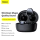 Наушники Baseus True Wireless Earphones Bowie E2 |BT5.2, 40/300mAh, 5H, Location, OTA| (NGTW090001) черные - изображение 11