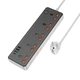 Удлинитель сетевой HOCO Rico 5-position socket AC14A |3USB/1Type-C, PD/QC, 3A/30W| - изображение 3