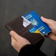 Портмоне для документов, коричневый цвет - изображение 5