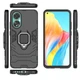Чохол Iron Ring для OPPO A78 протиударний бампер із підставкою Black - зображення 4
