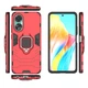 Чехол Iron Ring для OPPO A78 противоударный бампер с подставкой Red - изображение 4