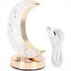 Настольная лампа ночник в форме полумесяца с зарядкой от USB "Луна" USB Charging Touch Lamp - изображение 8
