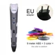 3D-ручка MYRIWELL RP100A Grey + 9 метров ABS пластика и Трафареты - изображение 7