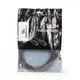 Патч-корд 0.25м, S/FTP, cat 8, літій, 50u", CU, AWG 27, LSZH, black Cablexpert (PP8-LSZHCU-BK-0.25M) - зображення 3