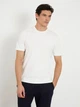 Футболка хлопковая мужская Guess Z2YI11-J1314-SCFY L Белая (7622078535456) - изображение 1