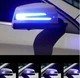 Динамічний LED повторювач повороту в дзеркало Mercedes Benz Жовтий з синім габаритом, що біжить (80026) - зображення 6