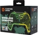 Геймпад бездротовий Canyon CND-GPW02 Green/Yellow USB ( 18736 ) - зображення 2