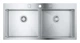 Мийка для кухні із нержавіючої сталі Grohe K800 (31585SD1) ( 11196 ) - зображення 2