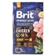 Сухой корм Brit Premium Dog Junior M для щенков и юниоров средних пород, с курицей, 3 кг - изображение 4