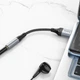 Аудіо Перехідник Hoco LS36 USB type-A to 3.5mm female Black - зображення 2