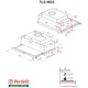 Вытяжка кухонная Perfelli TLS 9833 W LED Strip - изображение 10