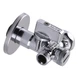 Кран шаровой угловой двойной ARCO 1/2″х 3/4″х3/8″ DUAL29 - изображение 1
