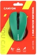 Миша Canyon CNE-CMSW1GR Wireless Black/Green - зображення 6