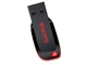 Флешка для ноутбука Flash SanDisk USB 2.0 Cruzer Blade 32Gb Black/Red (SDCZ50-032G-B35) - изображение 3