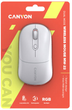 Мышь Canyon MW-22 Dual Band RGB Wireless Snow White (CNS-CMSW22SW) - изображение 6