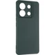 Чохол Fiji Full Soft Premium для Xiaomi Redmi Note 13 Pro 5G протиударний бампер з мікрофіброю Dark Green - зображення 1
