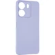 Чехол Fiji Full Soft Premium для Xiaomi Redmi 13C противоударный бампер с микрофиброй Violet - изображение 1