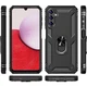 Чехол Fiji Defence для Samsung Galaxy A14 (A145 / A146) защитный бампер с кольцом подставкой Black - изображение 2