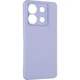 Чехол Fiji Full Soft Premium для Xiaomi Redmi Note 13 Pro 5G противоударный бампер с микрофиброй Violet - изображение 1