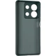 Чехол Fiji Full Soft Premium для Xiaomi Redmi Note 13 5G противоударный бампер с микрофиброй Dark Green - изображение 3