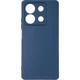 Чехол Fiji Full Soft Premium для Xiaomi Redmi Note 13 5G противоударный бампер с микрофиброй Dark Blue - изображение 2