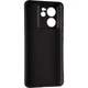 Чохол Fiji Full Soft Premium для Xiaomi 13T/13T Pro протиударний бампер з мікрофіброю Black - зображення 3