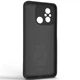 Чехол Fiji Holder Ring для Xiaomi Redmi 12C бампер с кольцом подставкой Black - изображение 2