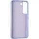 Чехол Fiji Full Soft Premium для Samsung Galaxy S22 (S901) противоударный бампер с микрофиброй Violet - изображение 3