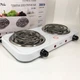 Електроплита Suntera DP-1915 white 2000W настільна двоконфоркова - зображення 6