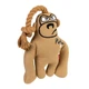 Игрушка для собак Обезьяна с пищалкой GiGwi Puffer zoo, текстиль, веревка, 31 см - изображение 1