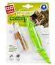 Іграшка для котів Мишка гумова GiGwi Refillable Catnip, гума, 16,5 см - зображення 2
