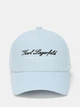 Кепка с вышитой надписью Karl Lagerfeld голубой 541123a - изображение 4
