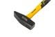 Молоток слюсарний MASTERTOOL, 1000 г, HRC50, фібергласова рукоятка, 320 мм. Yellow and Black (02-0910) - зображення 3
