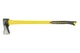 Топор-колун MASTERTOOL, 2200 г, HRC60, рукоятка фибергласовая, 875 мм. Yellow and Black (05-0209) - изображение 6