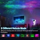 Ночник проектор портативный Astronaut Star Light (пульт управления, 5В/1А, игрушка, космос, галактика) - Белый - изображение 6