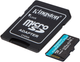 Карта памяти Kingston MicroSDXC 1TB Canvas Go! Plus Class 10 UHS-I U3 V30 A2 + SD-adapter (SDCG3/1TB) - изображение 2