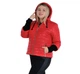 Fashions • Куртка женская с довязом на рукавах "Dream" Fashions 54 красный (№3508-мк) - изображение 6
