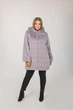 Fashions • Шуба женская под шиншиллу Mavis Fashions 58 серый (№037К-1/ш-бр) - изображение 4