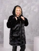 Fashions • Шуба женская под шиншиллу Mavis Fashions 58 шоколад (№037К-1/ш-бр) - изображение 2