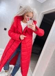 Fashions • Куртка женская зимняя Одеяло Fashions 56 красный (1877/а-мк) - изображение 7