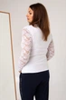 Fashions • Женская базовая кофта "Изабелла" Fashions 3XL белый (7428-ни) - изображение 3