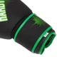 Перчатки для бокса боксерские перчатки Zelart Hard Touch 4432 Black-Green 14 унций - изображение 4