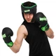 Перчатки для бокса боксерские перчатки Zelart Hard Touch 4432 Black-Green 14 унций - изображение 8