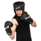 Перчатки для бокса боксерские перчатки Hard Touch Gloves 4432 Black 14 унций - изображение 6