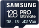 Карта пам'яті Samsung PRO Ultimate microSDXC 128GB + адаптер USB (8806094957235) - зображення 1