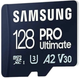 Карта пам'яті Samsung PRO Ultimate microSDXC 128GB + адаптер USB (8806094957235) - зображення 2